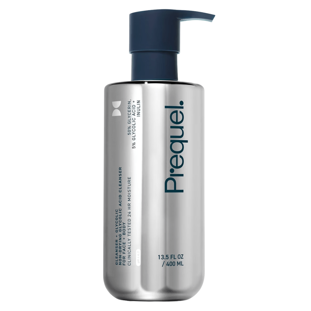 Prequel Gleanser + Glycolic Acid Non-Drying Cleanser, 13.5 fl oz